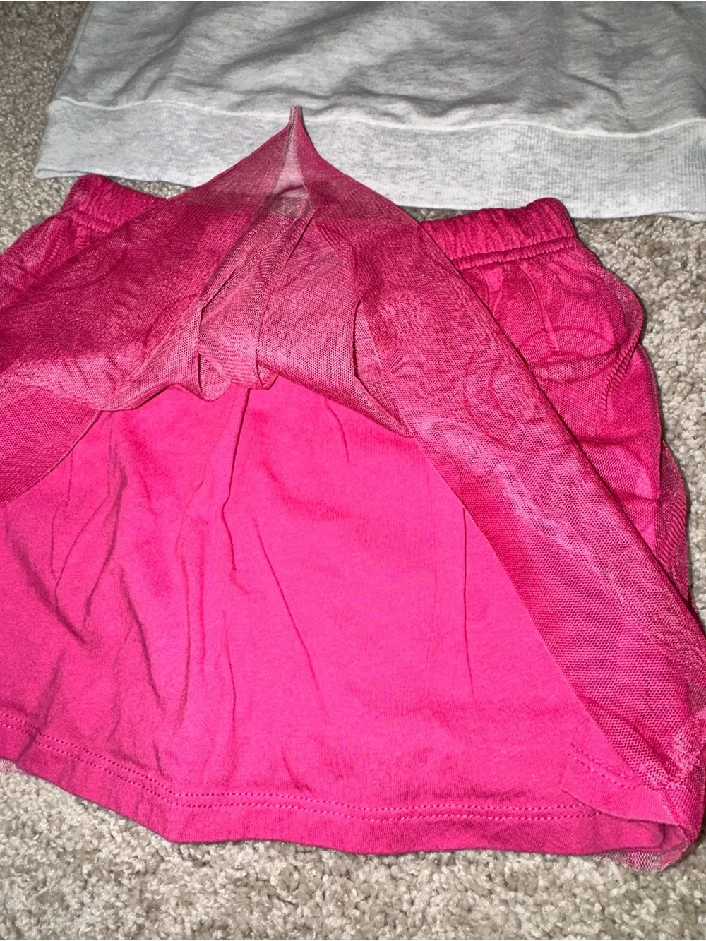 Carter’s Smile Sweatshirt & Pink Tulle Skirt Set | Girls 5T